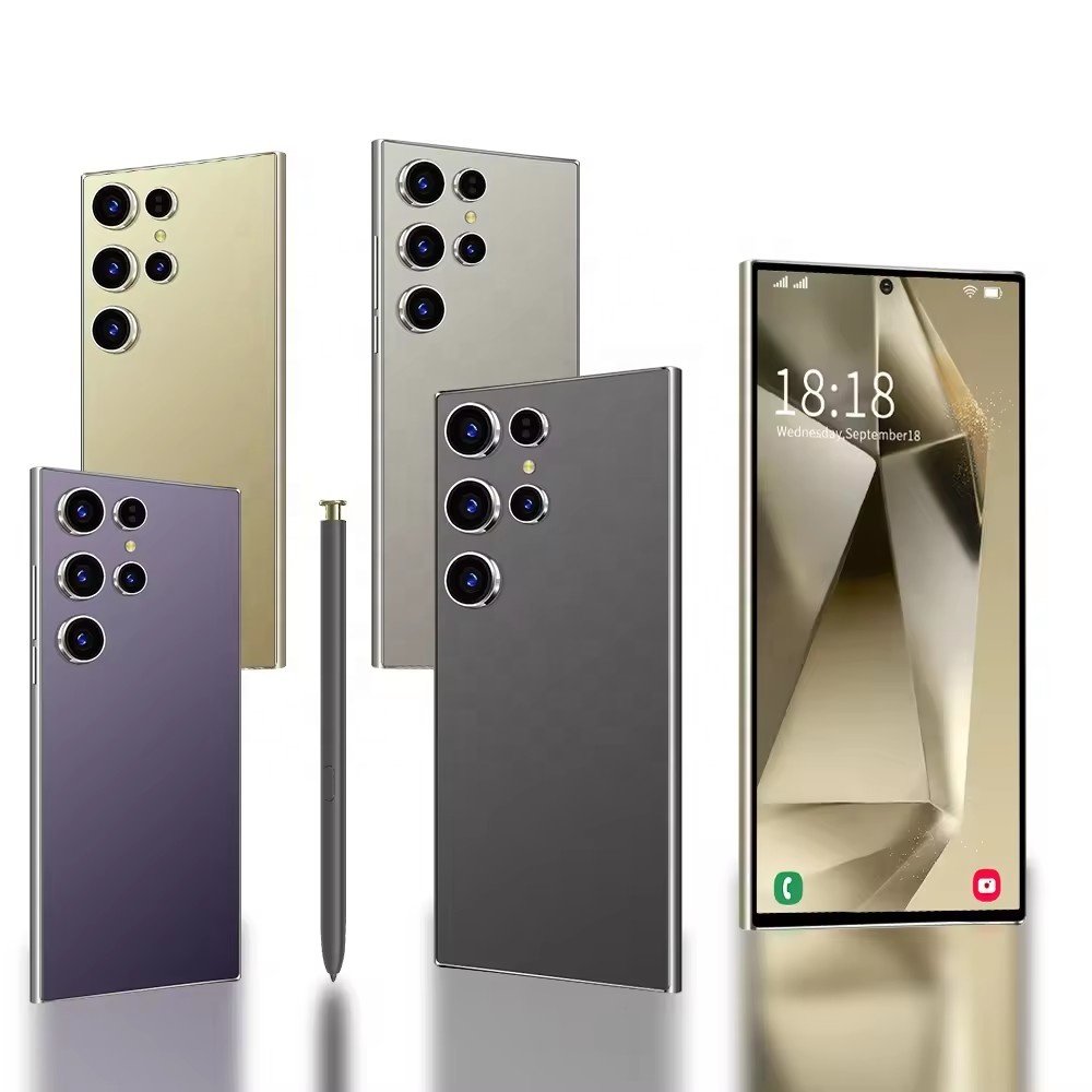 2024 NEW Golaxay S24 Ultra Phone 4g Clone Cellphone Original Unlocked Android 6.8 Inch s 24 Smart Mobile Phones